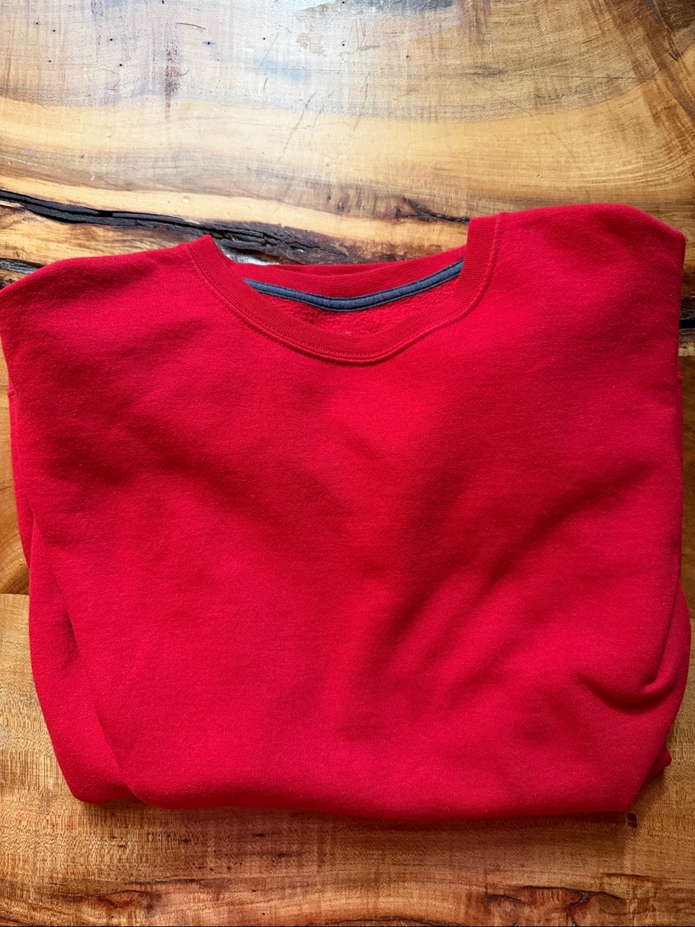 Fruit of the Loom Classic Fleece Crewneck Sweatshirt Red XL